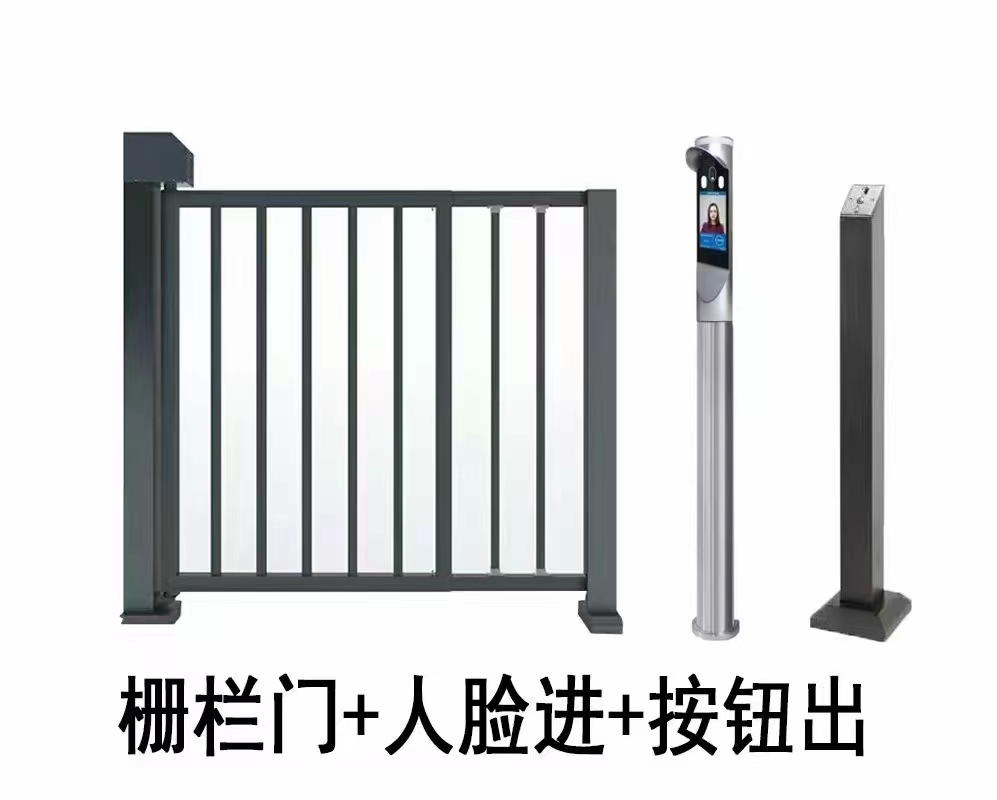 小區人行入口廣告門 人行門禁 第4張-停車場管理收費系統|車牌識別一體機|視頻車位引導|反向尋車|高速數字道閘 廣告門配合方案圖3